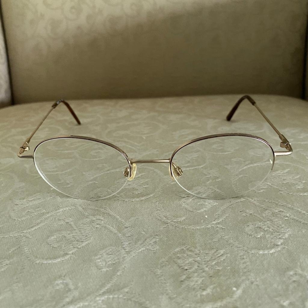 Silhoutte M 7337 Half Rim Oval Unisex Eyeglasses Frame